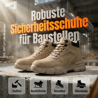 Knöchelhohe Sicherheitsstiefel für Herren mit Stahlkappe