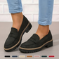 ⏳Begrenzte Zeit 50% Rabatt💥Bequeme Damen-Slip-On-Loafers mit Blockabsatz