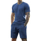 2-teiliges Set aus Sport-T-Shirt und Shorts für Herren