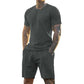 2-teiliges Set aus Sport-T-Shirt und Shorts für Herren