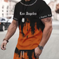 👕 JETZT 55% RABATT! 🔥 Herren-Set aus grafisch bedrucktem T-Shirt und Shorts – Weicher Stoff, auffälliges Design & perfekt für Sommertage ☀️