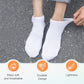 3 Paar Socken in Einheitsgröße - Atmungsaktive Sportsocken aus Baumwollmischung