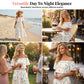 Boho-Off-Shoulder-Maxikleid mit Schlitz – lässig & feminin für den Alltag🌊☀️