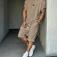 🔥Solange der Vorrat reicht 52 % Rabatt!🎉Herren Freizeit-Set – T-Shirt & Shorts – lässig & bequem👕🩳