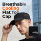 Outdoor-Flachmütze mit Mesh-Einsätzen – atmungsaktiv, leicht & bequem – ideal für Wandern, Golf & Alltag🧢⛳