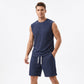 💥Zeitlich begrenztes Angebot – Set aus Tanktop und Shorts für Herren im Freizeit-Sport-Stil