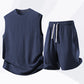 💥Zeitlich begrenztes Angebot – Set aus Tanktop und Shorts für Herren im Freizeit-Sport-Stil