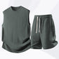 💥Zeitlich begrenztes Angebot – Set aus Tanktop und Shorts für Herren im Freizeit-Sport-Stil
