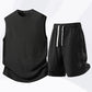 💥Zeitlich begrenztes Angebot – Set aus Tanktop und Shorts für Herren im Freizeit-Sport-Stil