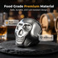 Wiederverwendbare Totenkopf-Eiswürfel für Whisky und Cocktails