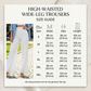 👖 50% Rabatt: Damen High-Waist Weite Hose | Elegant & Bequem für Büro & Alltag ✨