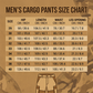 Retro-Cargohose für Herren mit mehreren Taschen