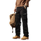 Retro-Cargohose für Herren mit mehreren Taschen