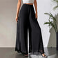 ✨ Schick & bequem: Fließende Chiffon-Hose mit weitem Bein für Damen – für jeden Anlass ✨