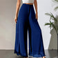 ✨ Schick & bequem: Fließende Chiffon-Hose mit weitem Bein für Damen – für jeden Anlass ✨