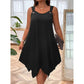 👗 LIMITED-TIME 55% RABATT! ✨ Ärmelloses Damenkleid – Asymmetrischer Saum, 7 Farben, A-Linie 🍂