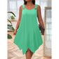 👗 LIMITED-TIME 55% RABATT! ✨ Ärmelloses Damenkleid – Asymmetrischer Saum, 7 Farben, A-Linie 🍂