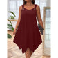 👗 LIMITED-TIME 55% RABATT! ✨ Ärmelloses Damenkleid – Asymmetrischer Saum, 7 Farben, A-Linie 🍂