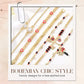 🧿 60% RABATT! 💕 Armband im Bohème-Stil mit Anhängern – Böser Blick & Elefant – Schützend, boho-chic & perfekt als Geschenk ✨