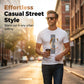 Herren-T-Shirt mit auffälligem Schriftzug-Print
