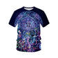 Kurzarm-T-Shirt im Vintage-Tribal-Art-Stil für Herren