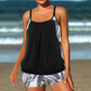 ✨ HALF PRICE OFFER 👙 Damen Tankini mit Blouson-Top & Shorts 💥 bequem, modern & ideal für Strand & Pool ☀️