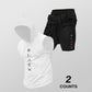 ⌛ Nur noch 1 Woche – 50 % auf alles ! ⏰Herren Sport-Set – ärmelloses Hoodie & Shorts – atmungsaktiv, schnelltrocknend & bequem 🏃‍♂️💪