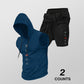 ⌛ Nur noch 1 Woche – 50 % auf alles ! ⏰Herren Sport-Set – ärmelloses Hoodie & Shorts – atmungsaktiv, schnelltrocknend & bequem 🏃‍♂️💪