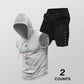 ⌛ Nur noch 1 Woche – 50 % auf alles ! ⏰Herren Sport-Set – ärmelloses Hoodie & Shorts – atmungsaktiv, schnelltrocknend & bequem 🏃‍♂️💪