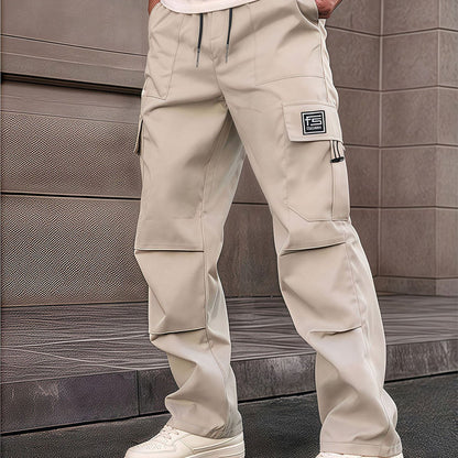 👖Cargohose mit geradem Bein und mehreren Taschen für Herren