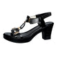 👡 55% RABATT! 🌸 Damen Blockabsatz T-Strap Sandalen – Bequeme Passform, Verstellbare Schnalle & Perfekt Für Sommerliche Kleider & Freizeitlooks ☀️