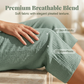 🌿 LIMITIERTES ANGEBOT 50% RABATT! ✨ Damen Hose aus Leinen-Baumwolle – Leicht, Falten, Gummibund 👒
