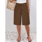 🔥 50% RABATT 👖 Damen Capri Shorts mit Kordelzug – lässig, bequem & perfekt für den Sommer ☀️