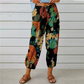 🌺Jogginghose im Vintage-Blumenmuster mit hoher Taille