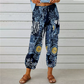 🌺Jogginghose im Vintage-Blumenmuster mit hoher Taille