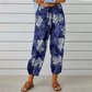 🌺Jogginghose im Vintage-Blumenmuster mit hoher Taille