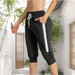 🏃‍♀️Capri-Jogginghose für Damen mit Kordelzug und Taschen