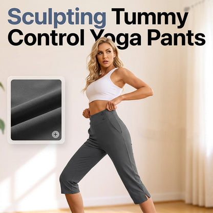 ✨Elegante Yoga-Hose mit figurformendem Effekt