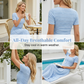 🌞NEU: Sommerkollektion mit bis zu 50% Rabatt 🛍️Elegantes 2-teiliges Damen-Set – kurzärmelige Bluse & langer Rock – feminin, luftig & vielseitig – ideal für Hochzeiten, Sommer & besondere Anlässe🌸