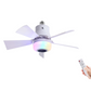 🌀 50% RABATT! 🎵 Intelligenter Deckenventilator mit RGB-Beleuchtung & Bluetooth-Lautsprecher – 3 Stufen, Fernbedienung & E27-Sockel – Perfekt für Wohnzimmer, Schlafzimmer oder Büro – Licht, Musik & Luft in einem Gerät 💡