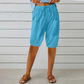 🔥 SOMMER DEAL: -50% 👖 Damen Capri Pants mit Drawstring Waist 🌸 locker, luftig & super komfortabel 💫