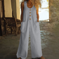 👖Ärmelloser Jumpsuit für Damen mit weitem Bein und Taschen