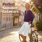 👖Kniekurze Shorts aus Baumwoll-Leinen für Damen