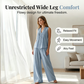✨Elegantes lockeres ärmelloses Top & Hose Zweiteiler-Set