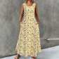 🔥NUR FÜR BEGRENZTE ZEIT: 50 % RABATT!🔥  👗 Ärmelloses Maxikleid für Damen mit Blumenmuster – mit Seitentaschen, elegant und bequem 🌸