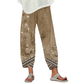 🌺Damenhose mit weitem Bein und Vintage-Blumenmuster