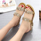 📢📢Letzter Tag – 55 % Rabatt!! ⏰Modische Damen Sandalen mit Strass – Bequem & Stilvoll 👡 Für Sommer & Freizeit