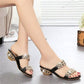📢📢Letzter Tag – 55 % Rabatt!! ⏰Modische Damen Sandalen mit Strass – Bequem & Stilvoll 👡 Für Sommer & Freizeit