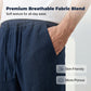 👖Leichte Herrenhose mit geradem Bein und lockerer Passform