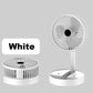 ⏰ 50 % RABATT – 🔋Wiederaufladbarer, zusammenklappbarer USB-Teleskopventilator – leise, um 180° schwenkbar, 4 Geschwindigkeitsstufen, tragbar ✨